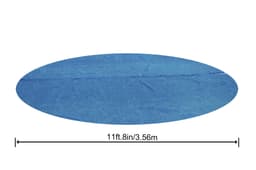 Accessoires Piscine Bâche à bulles ronde 356cm piscine hors sol Ø 366cm ou 396cm Bestway 2