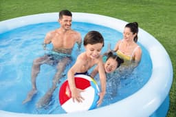 Piscine hors sol Piscine autoportante ronde Fast Set 305 x 66 cm avec filtration Bestway 3