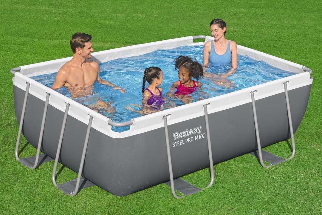 Piscine hors sol Piscine hors sol rectangulaire 282x196x84cm Steel Pro MAX Bestway 2