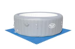 Accessoires Piscine Lot de 9 tapis de protection 50 x 50 cm - bleu Bestway 3