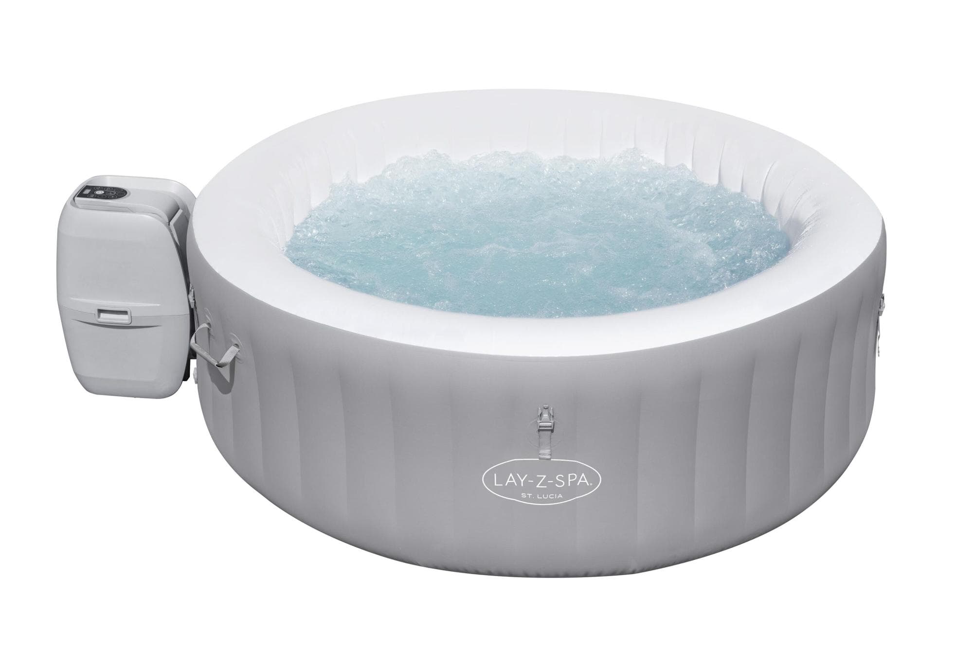 Spa Gonflable Spa gonflable rond St. Lucia AirJet Lay-Z-Spa 2-3 personnes Bestway 1