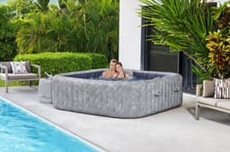 Spa Spa gonflable carré Lay-Z-Spa San Francisco HydroJet Pro 5 - 7 places Bestway 2