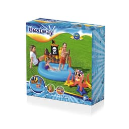 Jeux d'extérieur et trampoline Aire de jeux pataugeoire Bateau teuf teuf 140 x 130 x 104 cm Bestway 9