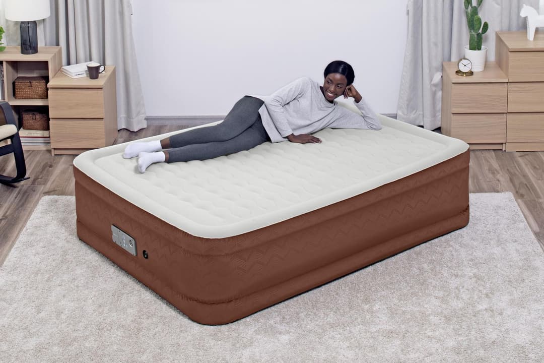 Matelas gonflables Lit gonflable 2 places 203 x 152 x 51 cm pompe électrique AlwayzAire Bestway 3