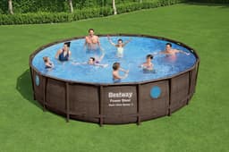 Piscine hors sol Piscine hors sol ronde 549x122cm Power Steel Swim Vista Series II Bestway 1