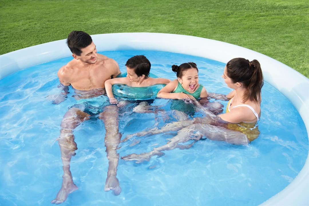 Piscine hors sol Piscine autoportante ronde Fast Set 305 x 66 cm avec filtration Bestway 4