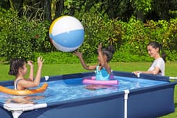 Piscine hors sol Piscine hors sol rectangulaire Steel Pro 221 x 150 x 43 cm Bestway 3