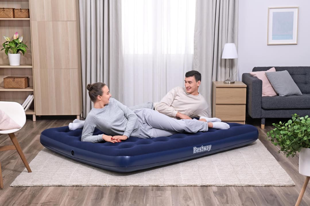 Camping et tente Matelas gonflable camping 2 places 203 m x 152 m x 22 cm Bestway 2