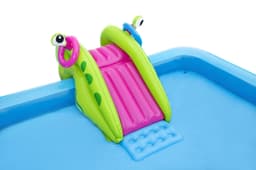 Jeux d'extérieur et trampoline Aire de jeux Little Astronaut™, 228 x 206 x 84 cm, toboggan, punching-ball, jeux d'anneaux, 2 frisbee Bestway 9
