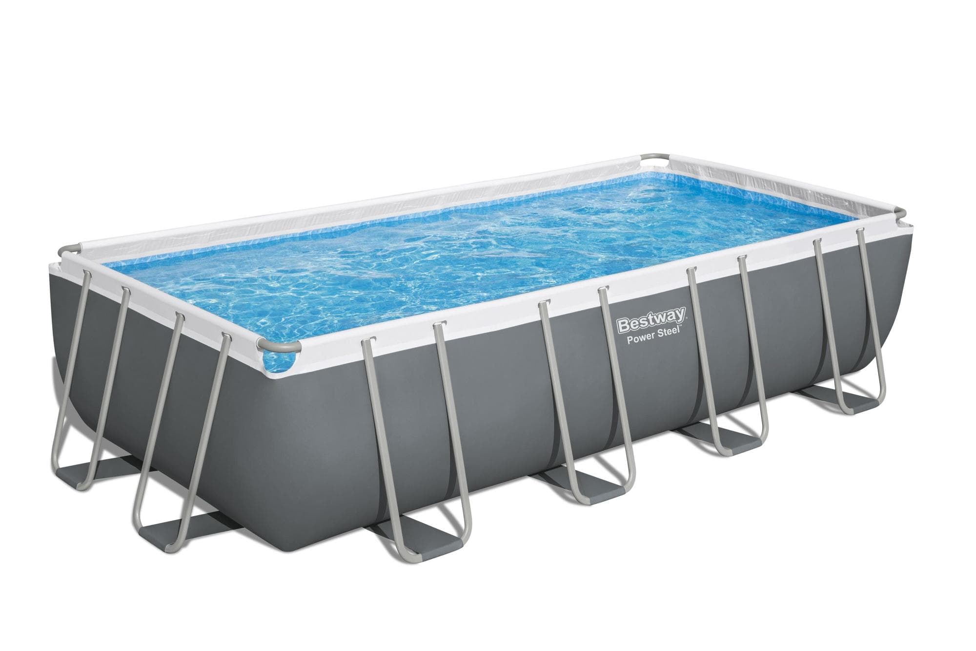 Piscine hors sol Piscine hors-sol sans accessoire Power steel rectangle 549x274x122cm Bestway 1