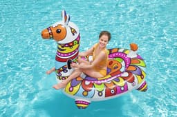 Jeux d'extérieur et trampoline Bouée XXL chevauchable Lama 193 x 151 cm Bestway 9