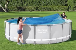 Accessoires Piscine Bâche à bulles ronde Ø 462cm pour piscine hors sol ronde Ø 457 à 488cm Bestway 4