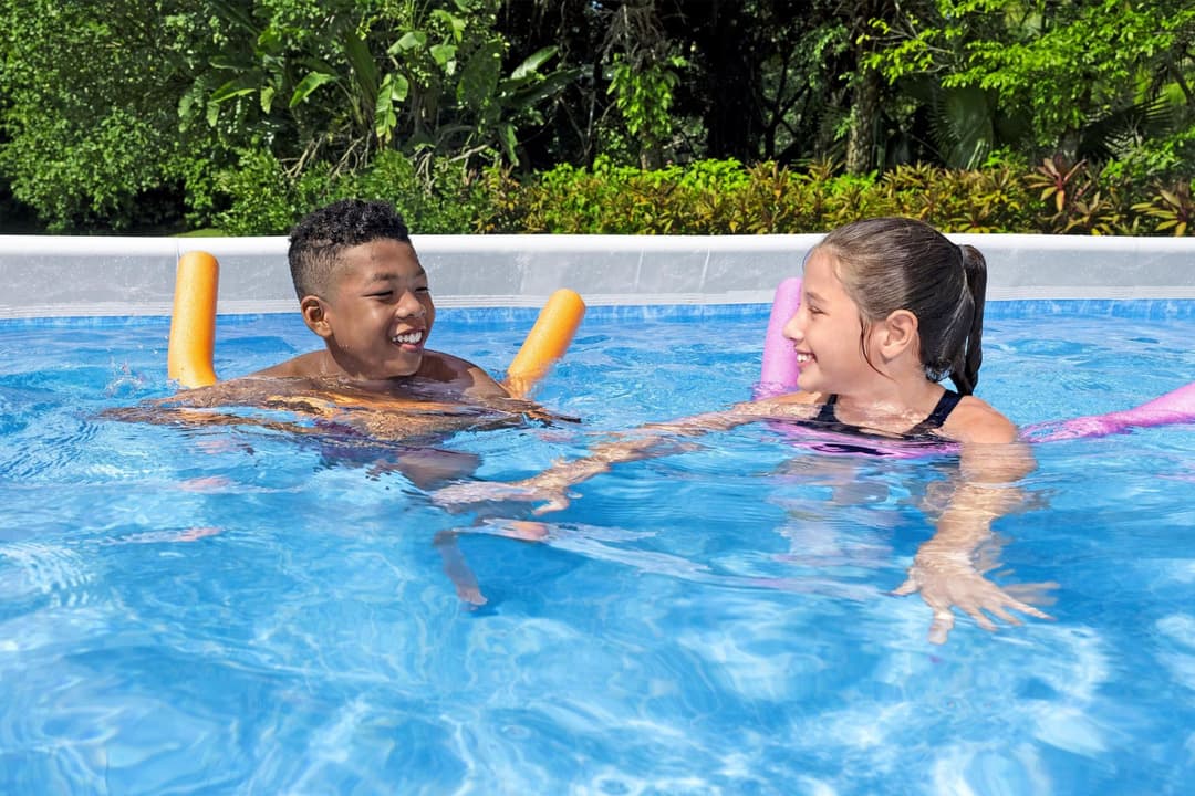 Piscine hors sol Piscine hors sol rectangle 488 x 244 x 122 cm Steel pro Max  Bestway 4