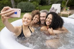 Spa Gonflable Spa gonflable rond Lay-Z-Spa Cancun Airjet 2 - 4 personnes Bestway 5