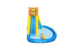 Jeux d'extérieur et trampoline Aire de jeux gonflable avec toboggan, pataugeoire et canon à eau Mont Splashmore H2OGo!™ 435 x 286 x 267 cm Bestway 1