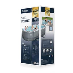 Piscine hors sol Piscine hors sol ovale 427 x 250 x 100 cm Steel Pro Max Bestway 4