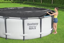 Accessoires Piscine Bâche 4 saisons ronde 305cm pour piscine hors sol Steel Pro Ø 305 cm Bestway 4