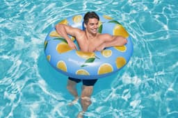 Jeux d'extérieur et trampoline Bouée parfumée au citron 119 cm Scentsational Lemon Bestway 3