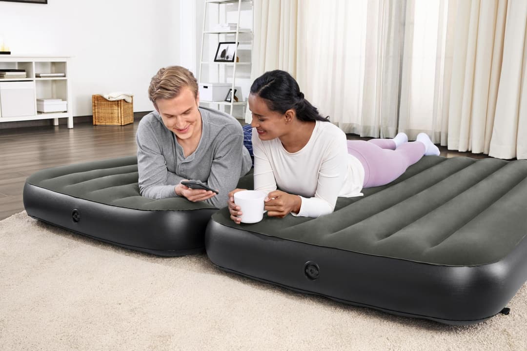 Camping et tente Matelas gonflable 2 places 188 x 99 x 25 cm lits jumeaux 3 en 1 Bestway 4