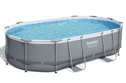 Piscine hors sol Piscine hors sol ovale Power Steel 488 x 305 x 107 cm avec accessoires Bestway 2