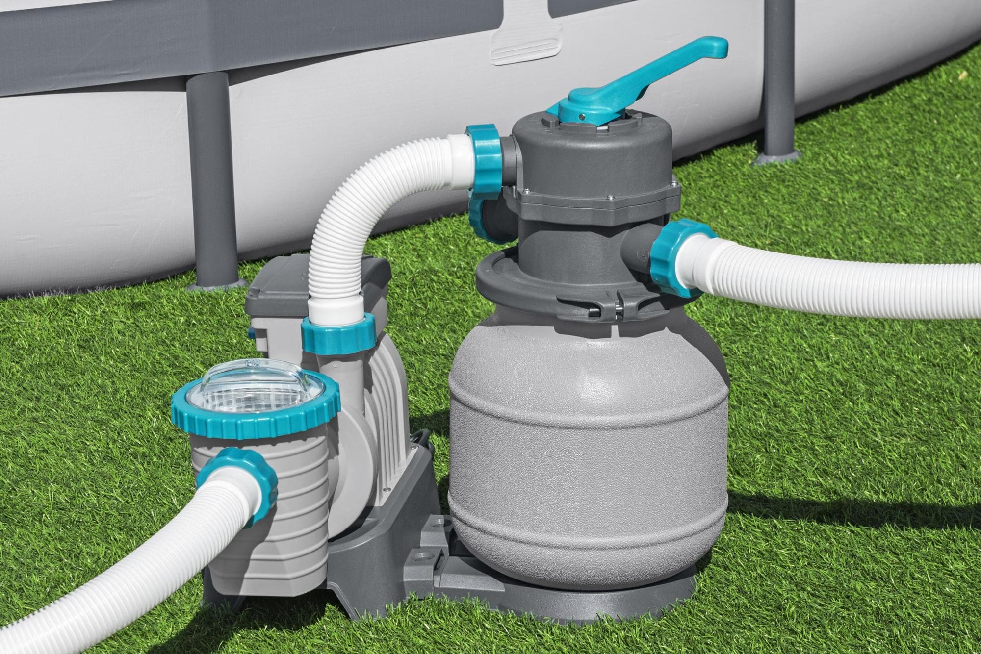 Accessoires Piscine Pompe de filtration à sable pour piscine hors sol 6 056 L/h Bestway 1