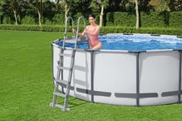 Accessoires Piscine Échelle de piscine hors sol 132 cm sécurisée Flip & Lock Bestway 2