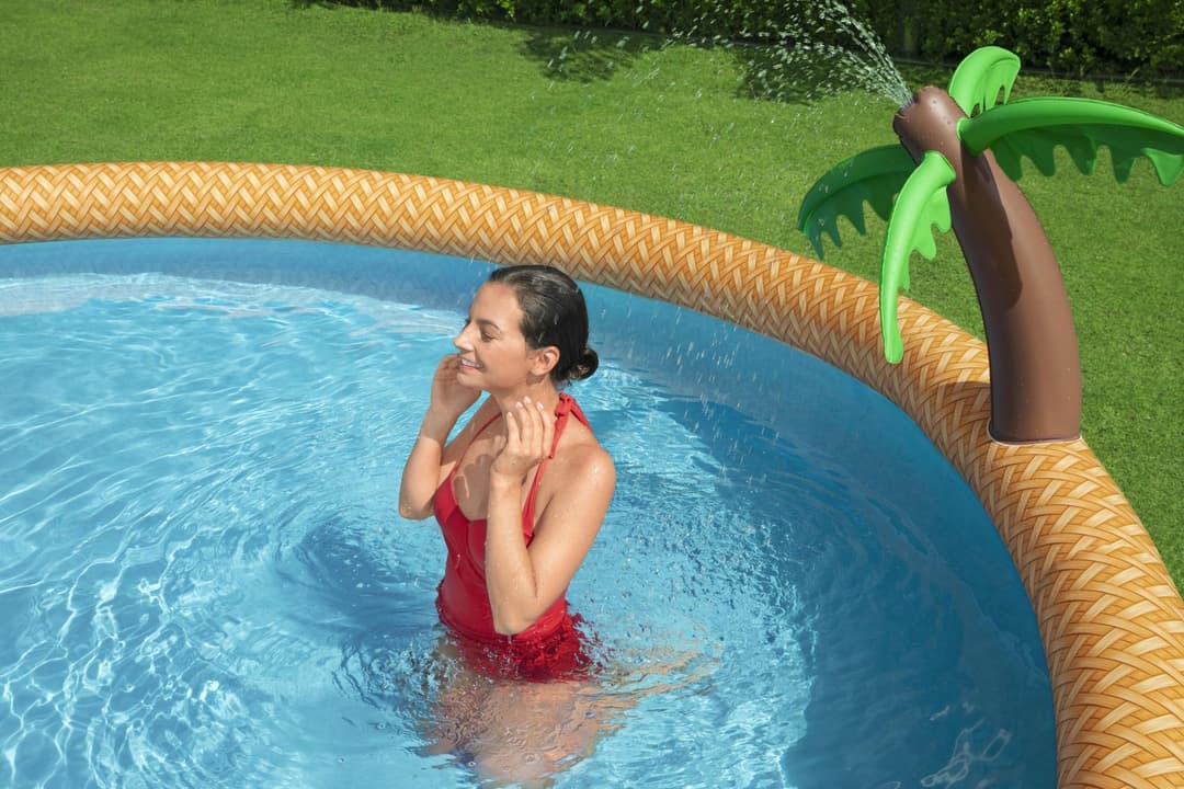 Piscine hors sol Piscine autoportante Fast Set ronde 457 x 84 cm avec filtration Bestway 4