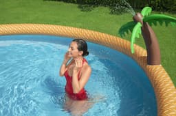 Piscine hors sol Piscine autoportante Fast Set ronde 457 x 84 cm avec filtration Bestway 4