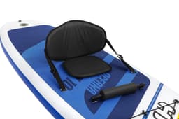 Bateaux, paddle et kayak Paddle SUP gonflable Hydro-Force™ Oceana 305 x 84 x 12 cm transformable en kayak avec siège, cale-pieds, pagaie, pompe et sac à dos de transport Bestway 3