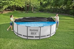 Accessoires Piscine Bâche 4 saisons ronde 470 cm pour piscine hors sol diamètre 457 cm Bestway 4