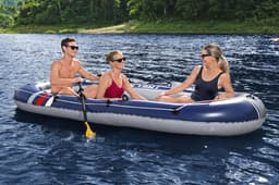 Bateaux, paddle et kayak Bateau gonflable Treck X3 set Hydro-Force™, 307 x 126 cm, 3 adultes et 1 enfant, 2 pagaies et une pompe à pied Bestway 7