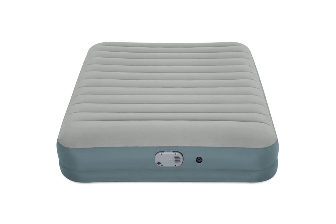Camping et tente Matelas gonflable 2 places 203x152x36cm pompe AlwayzAire électrique gris Bestway 3