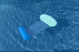Jeux d'extérieur et trampoline Matelas hamac Comfort Plush™, 145 x 87 cm, 90 kg max, surface imperméable, maillage CoolDown™, structure convertible Bestway 7