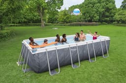 Piscine hors sol Piscine hors sol sans accessoire Power steel rectangle 549x274x122cm Bestway 2