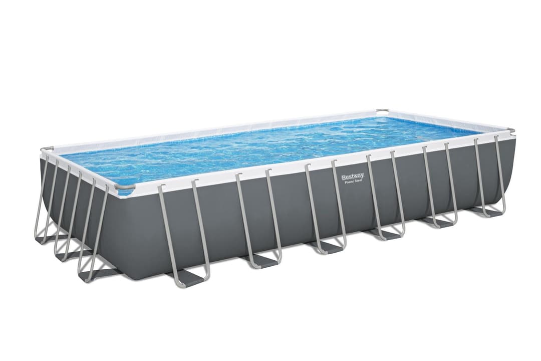 Piscine hors sol Piscine hors sol rectangle 732 x 366 x 132 cm Power Steel Bestway 2