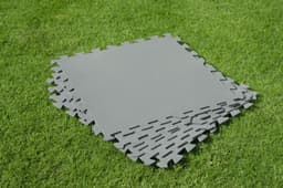 Accessoires Piscine Tapis de sol pour piscine 9 pièces de 50 x 50 cm gris Bestway 3