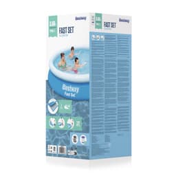Piscine hors sol Piscine autoportante ronde Fast Set 366 x 76 cm avec filtration Bestway 5