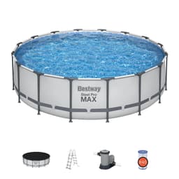 Piscine hors sol Piscine hors sol ronde Steel Pro Max 488 x 122cm Bestway 1