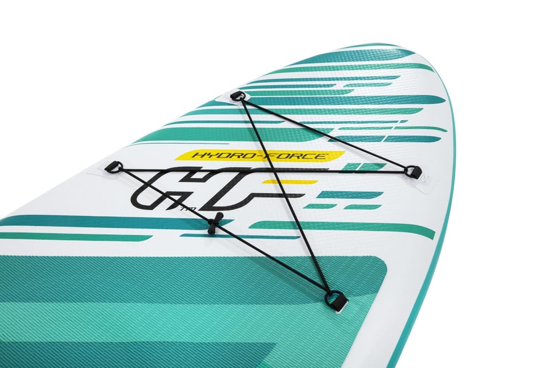 Bateaux, paddle et kayak Paddle SUP gonflable Huaka'i Tech Set Hydro-Force™ 305 x 84 x 12 cm, pompe, sac à dos, leash, pagaie Bestway 4