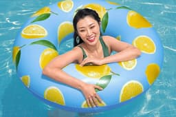 Jeux d'extérieur et trampoline Bouée parfumée au citron 119 cm Scentsational Lemon Bestway 5