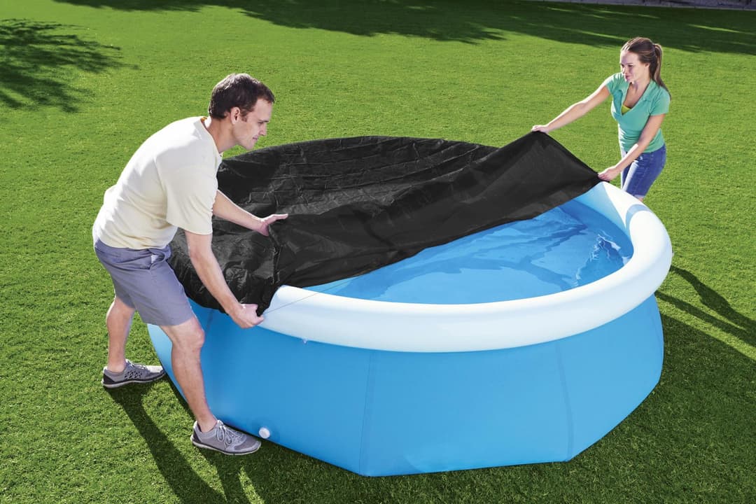 Accessoires Piscine Bâche 4 saisons ronde 240cm pour piscine hors sol Fast Set Ø 244 cm Bestway 4