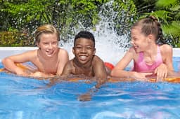 Piscine hors sol Piscine hors sol rectangle Power Steel 488 x 244 x 122 cm Bestway 5