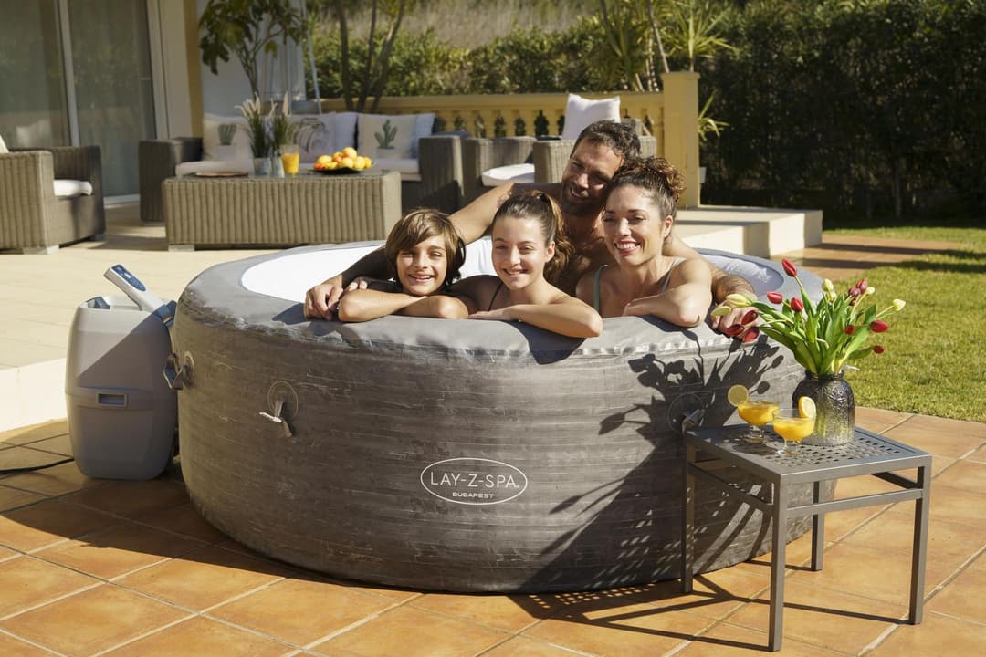 Spa Gonflable Spa gonflable rond Lay-Z-Spa Budapest AirJet 4-6 places Bestway 2