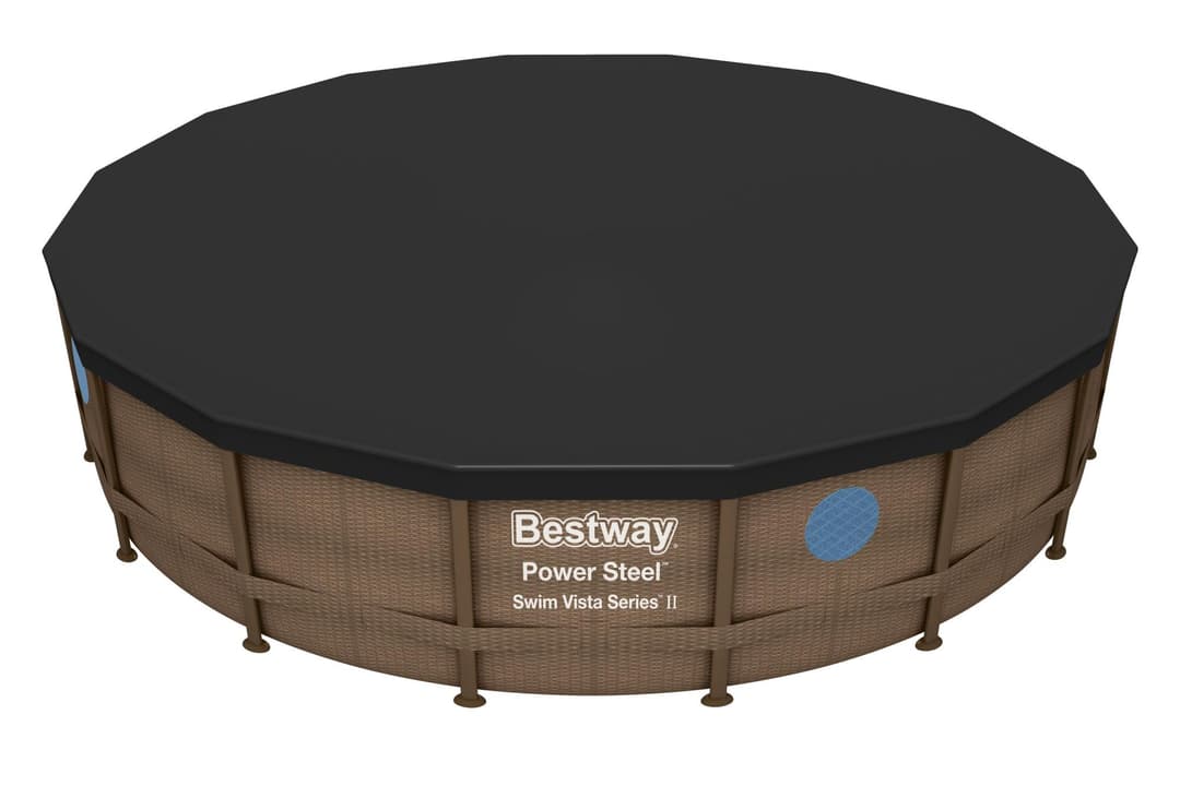 Accessoires Piscine Bâche 4 saisons ronde 493 cm pour piscine hors sol  Ø 460cm ou 488cm Bestway 4