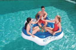 Jeux d'extérieur et trampoline Bouée gonflable 3 places 191 x 178 cm CoolerZ® Bestway 2