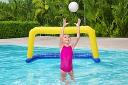 Jeux d'extérieur et trampoline But gonflable de water polo 137 x 66 x 72 cm Bestway 9