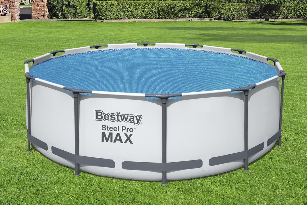 Accessoires Piscine Bâche à bulles ronde 356cm piscine hors sol Ø 366cm ou 396cm Bestway 4