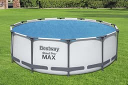 Accessoires Piscine Bâche à bulles ronde 356cm piscine hors sol Ø 366cm ou 396cm Bestway 4
