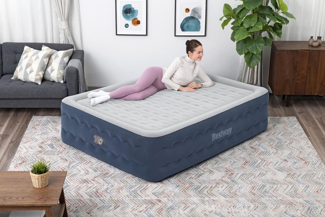 Matelas gonflables  Lit gonflable 2 places TruLeisure pompe électrique intégrée 203x152x51cm Bestway 3