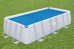 Accessoires Piscine Bâche à bulles rectangle 380x180cm pour piscine 404x201cm ou 412x201cm Bestway 3